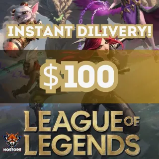 LOL Riot Points $100