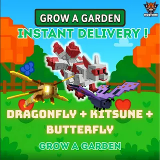GAG: GRAGONFLY x3 + KITSUNE + BUT x3