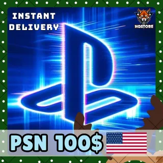 🎧PSN Gift Card USD 100 (USA) 