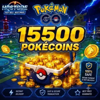 15500 PokeCoins Pokemon Go