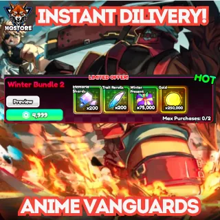 🌪️Anime Vanguards: Winter Bundle 2