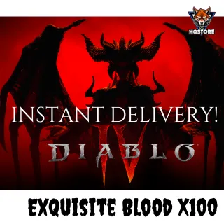 DIABLO IV: Exquisite Blood X100