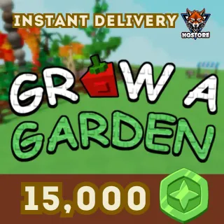 Grow A Garden: 15,000 Trade Tokens