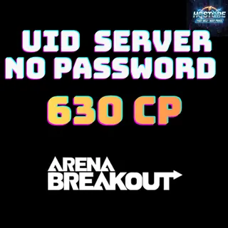 630 CP [UID + Server | No Password] Arena Breakout