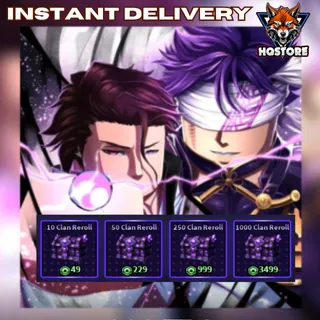 Sailor Piece: 50 Clan Reroll