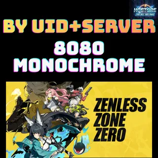8080 Monochrome [By UID] Zenless Zone Zero