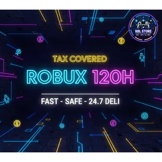 1000 Robux 120h | Tax covered