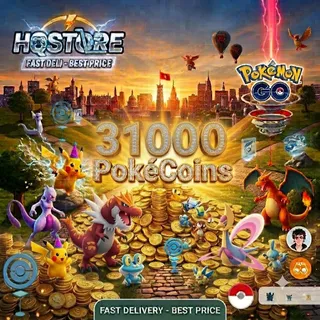 31000 PokeCoins Pokemon Go