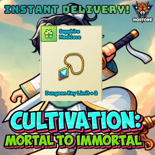 Cultivation: Mortal to Immortal - Sapphire Necklace