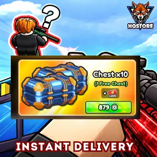 🧨Hypershot: Premium Weapons Chest x10 (1 free chest)