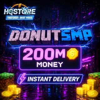 200M Money DonutSMP 