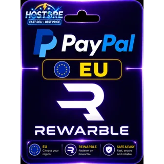 Rewarble PayPal EU 200 EUR