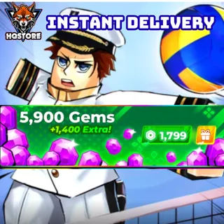 5,900 Gems