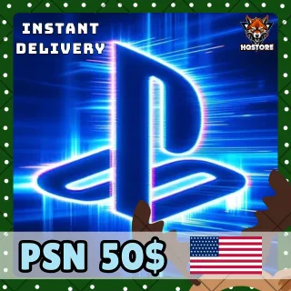 🎧PSN Gift Card USD 50 (USA) 