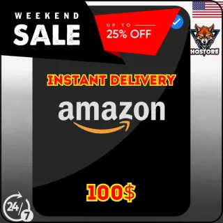 📦 Amazon Gift Card 100 USD