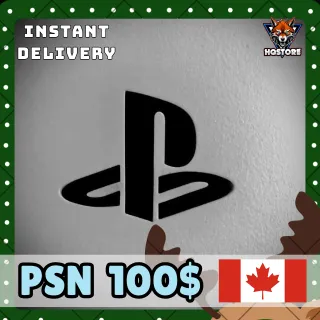 $100.00 CAD PlayStation Store