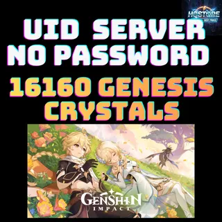 All in One Bundle [UID + Server | No Password] Genshin Impact
