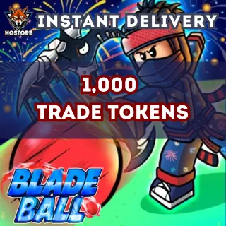 Blade Ball: 1,000 Trade Tokens
