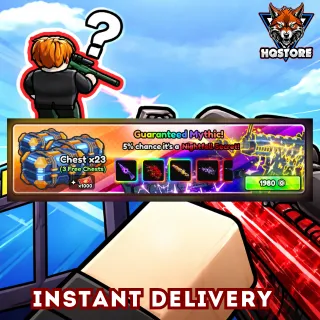 🧨Hypershot: Premium Weapons Chest x23 (3 free chests)