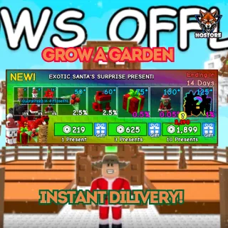 Exotic Santa's Surprise Present x50