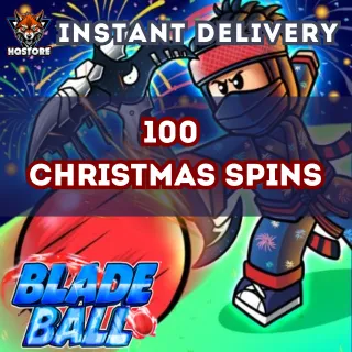 Blade Ball: 100 Christmas Spins