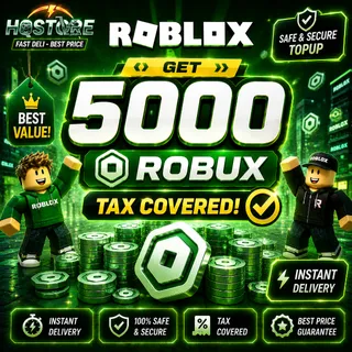 5000 Robux 120h | Tax covered