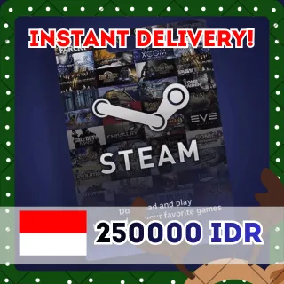 💻 Steam 250000 IDR Gift Card