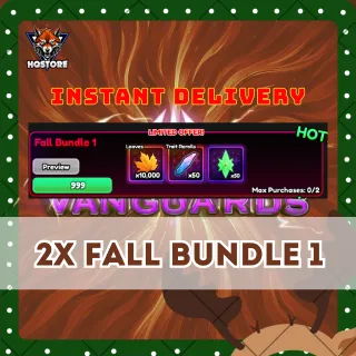 🌪️Anime Vanguards: 2x Fall Bundle 1