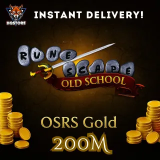 200m Gold - OSRS