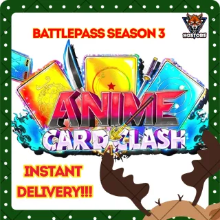 🃏 Anime Card Clash: Battlepass Season 3 