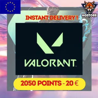 🎯2050 Valorant Points EU - 20 €