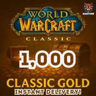 WoW Classic Era (EU Anniversary - Spineshatter) - 1,000 Gold