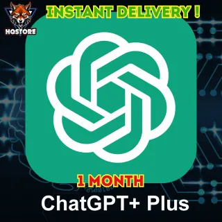 ChatGPT Plus gift card 1 month