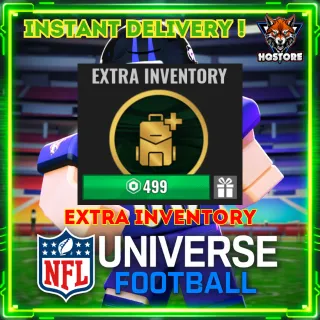 NFL Universe Football: Extra inventory
