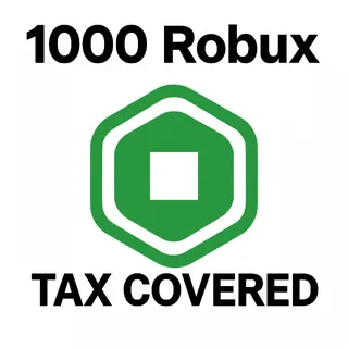 1000 Robux 120h | Tax covered
