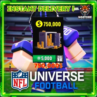 NFL Universe Football: 750,000$ 