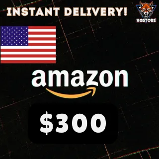 Amazon Gift Card 300 USD