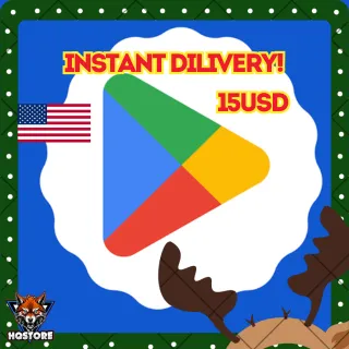 📱Google Play 15 USD | USA