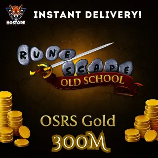 300m Gold - OSRS