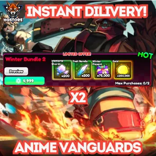 🌪️Anime Vanguards: 2x Winter Bundle 2