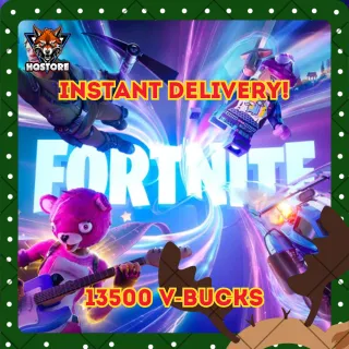 🔫 Fortnite 13500 V-Bucks Gift Card