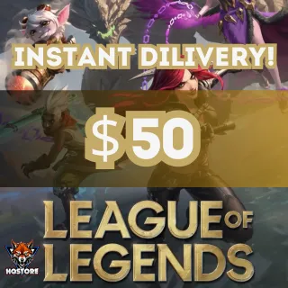 LOL Riot Points $50