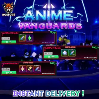 🌪️Anime Vanguards: Full Upd10Part1 Bundle 1 - 3