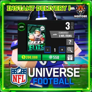 NFL Universe Football: NFL Elite Pack x5