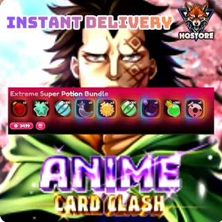 Anime Card Clash: Extreme Super Potion Bundle