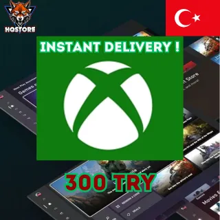 🎮XBOX GIFT CARD 300 TRY (TL) Turkey
