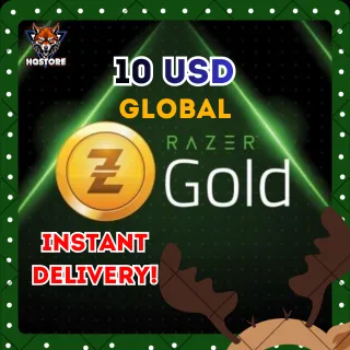 ⚡Razer Gold PIN (Global) - 10$ USD (DEAL NOW)