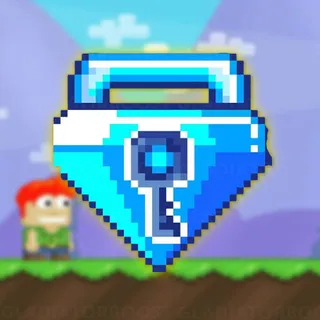 x10 Blue Gem Locks GROWTOPIA