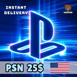 🎧PSN Gift Card USD 25 (USA)