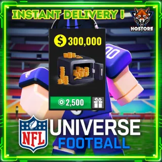 NFL Universe Football: 300,000 UF